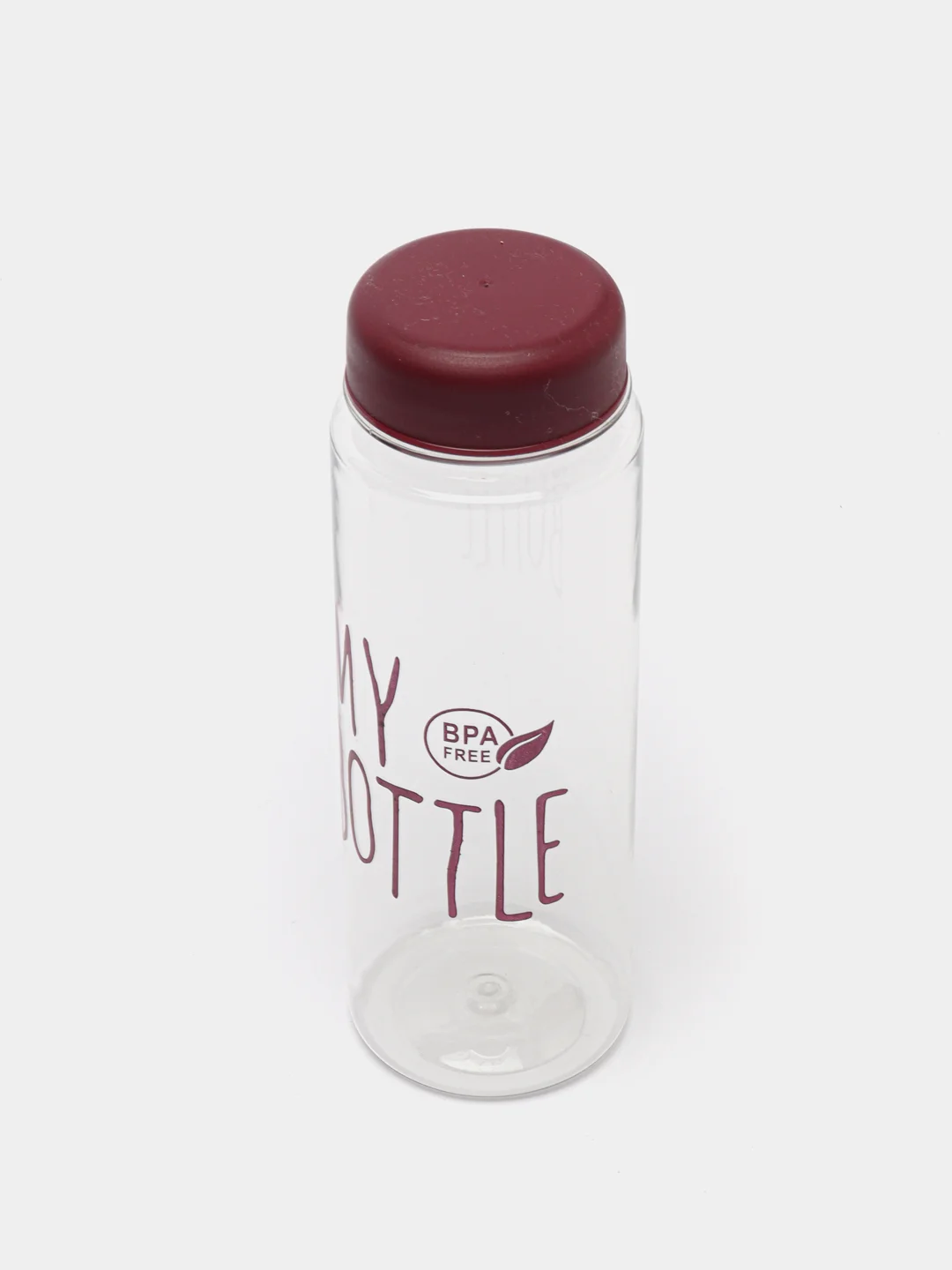 Бордовый бутылка для воды My Bottle в мешке