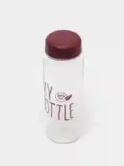 Бордовый бутылка для воды My Bottle в мешке