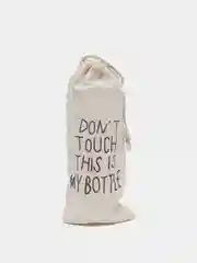 Бордовый бутылка для воды My Bottle в мешке
