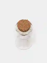 Стеклянные баночки для хранения мелочей, с деревянной пробкой