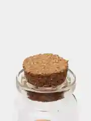 Стеклянные баночки для хранения мелочей, с деревянной пробкой