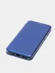 Синий чехол-книжка INFINIX HOT 10 LITE
