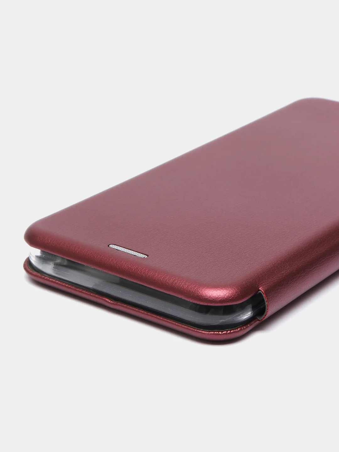 Бордовый чехол-книжка INFINIX HOT 10 LITE
