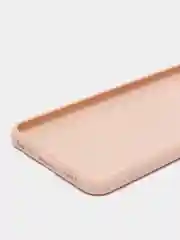Коралловый меланж чехол с защитой камеры и бархатом внутри Vivo Y21
