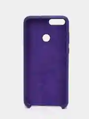 Синий чехол Silicone case для Huawei Honor 7A Pro / 7C / Y6 2018 / Y6 Prime (5,7"0)