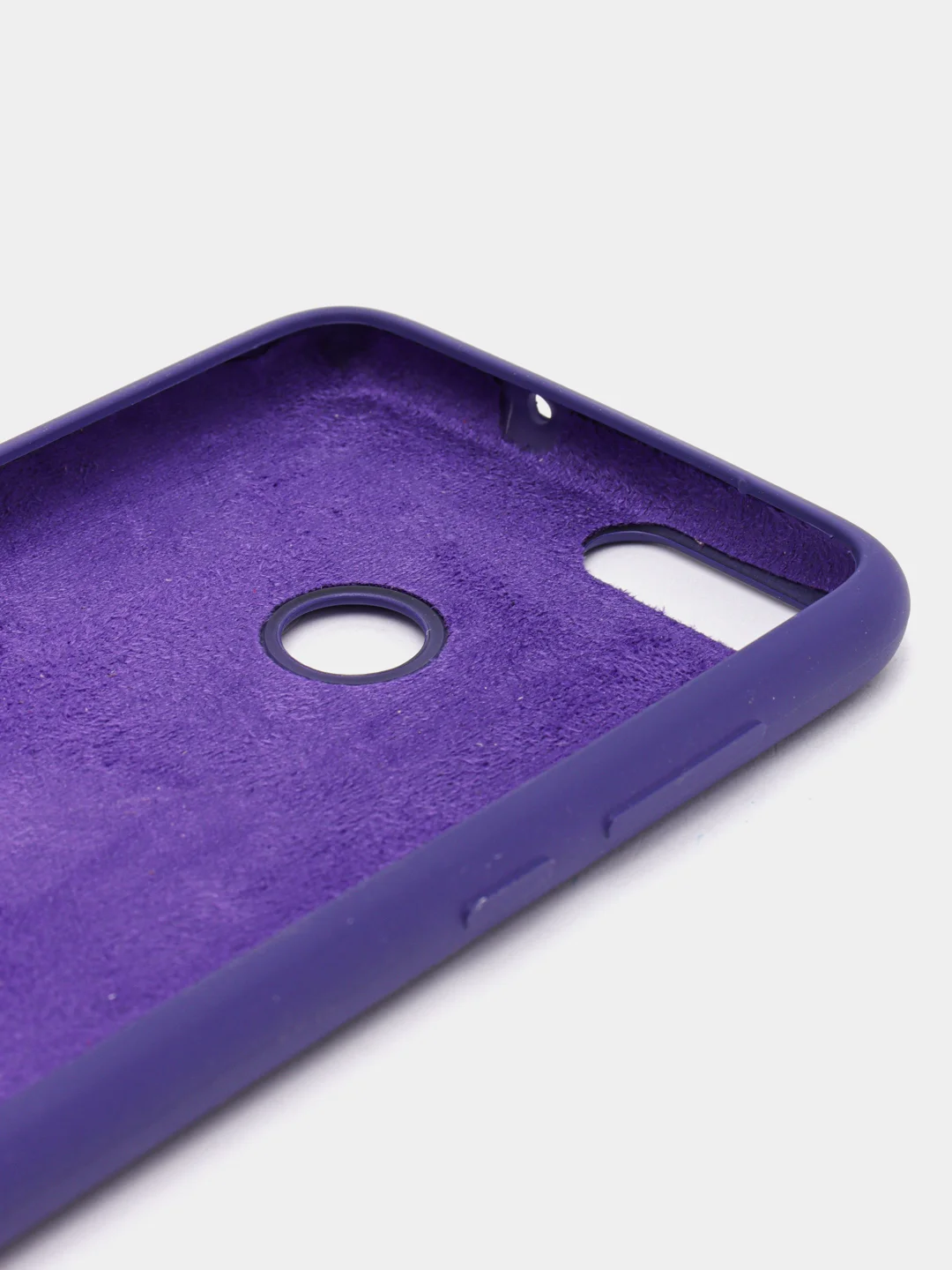 Синий чехол Silicone case для Huawei Honor 7A Pro / 7C / Y6 2018 / Y6 Prime (5,7"0)