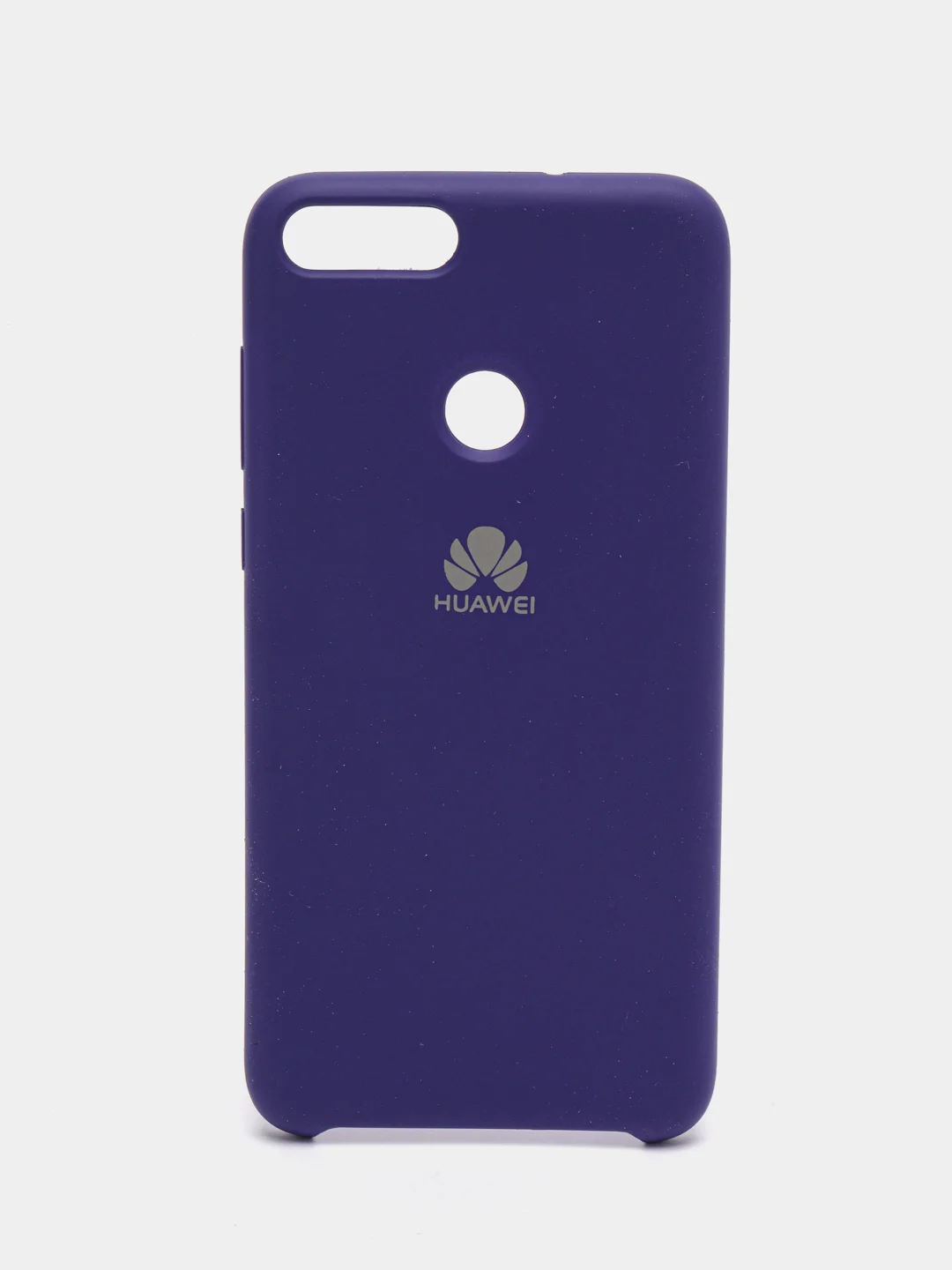 Синий чехол Silicone case для Huawei Honor 7A Pro / 7C / Y6 2018 / Y6 Prime (5,7"0)