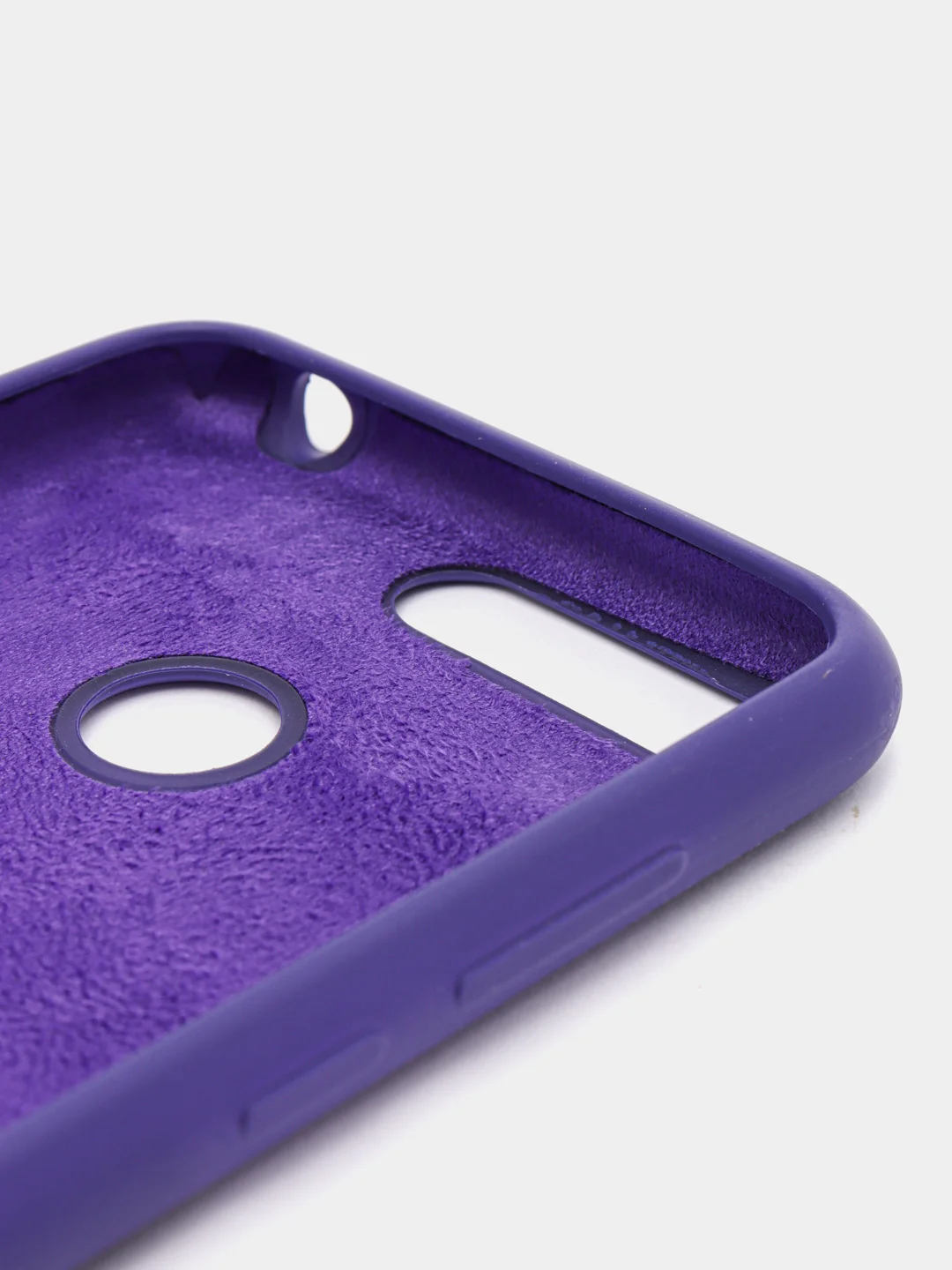 Фиолетовый чехол Silicone case для Huawei Honor 7A Pro / 7C / Y6 2018 / Y6 Prime (5,7"0)