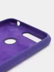 Фиолетовый чехол Silicone case для Huawei Honor 7A Pro / 7C / Y6 2018 / Y6 Prime (5,7"0)