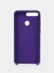 Фиолетовый чехол Silicone case для Huawei Honor 7A Pro / 7C / Y6 2018 / Y6 Prime (5,7"0)