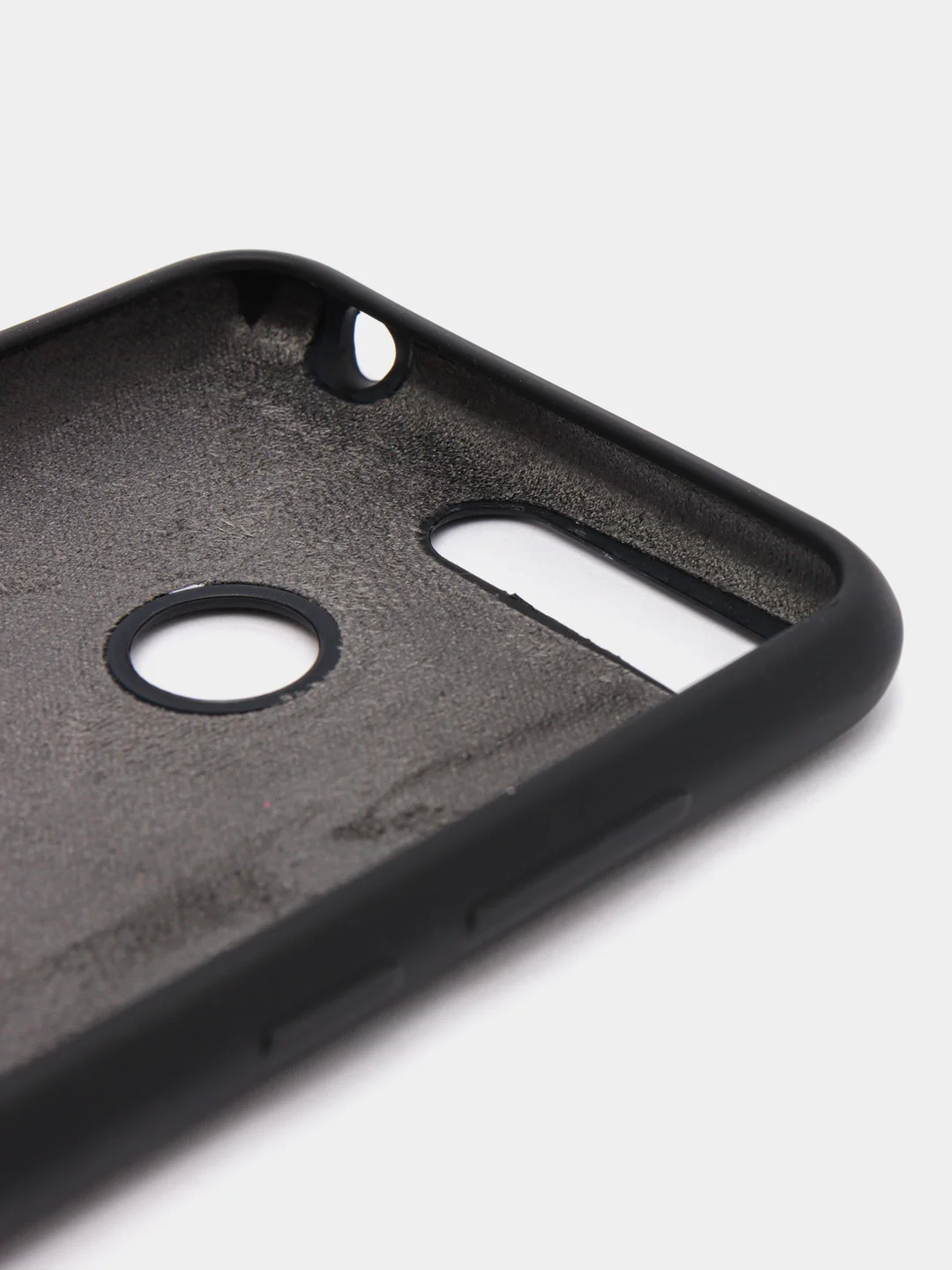 Черный чехол Silicone case для Huawei Honor 7A Pro / 7C / Y6 2018 / Y6 Prime (5,7"0)
