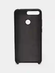 Черный чехол Silicone case для Huawei Honor 7A Pro / 7C / Y6 2018 / Y6 Prime (5,7"0)
