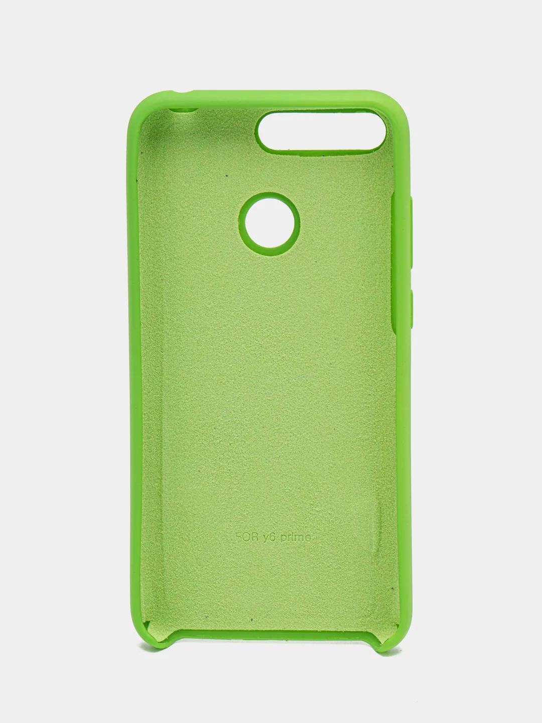 Зеленый чехол Silicone case для Huawei Honor 7A Pro / 7C / Y6 2018 / Y6 Prime (5,7"0)