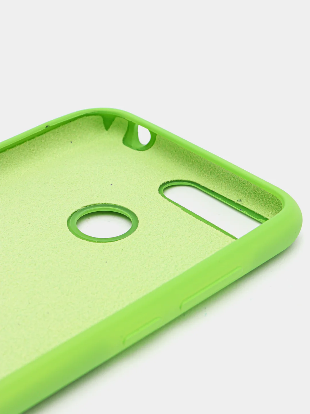 Зеленый чехол Silicone case для Huawei Honor 7A Pro / 7C / Y6 2018 / Y6 Prime (5,7"0)