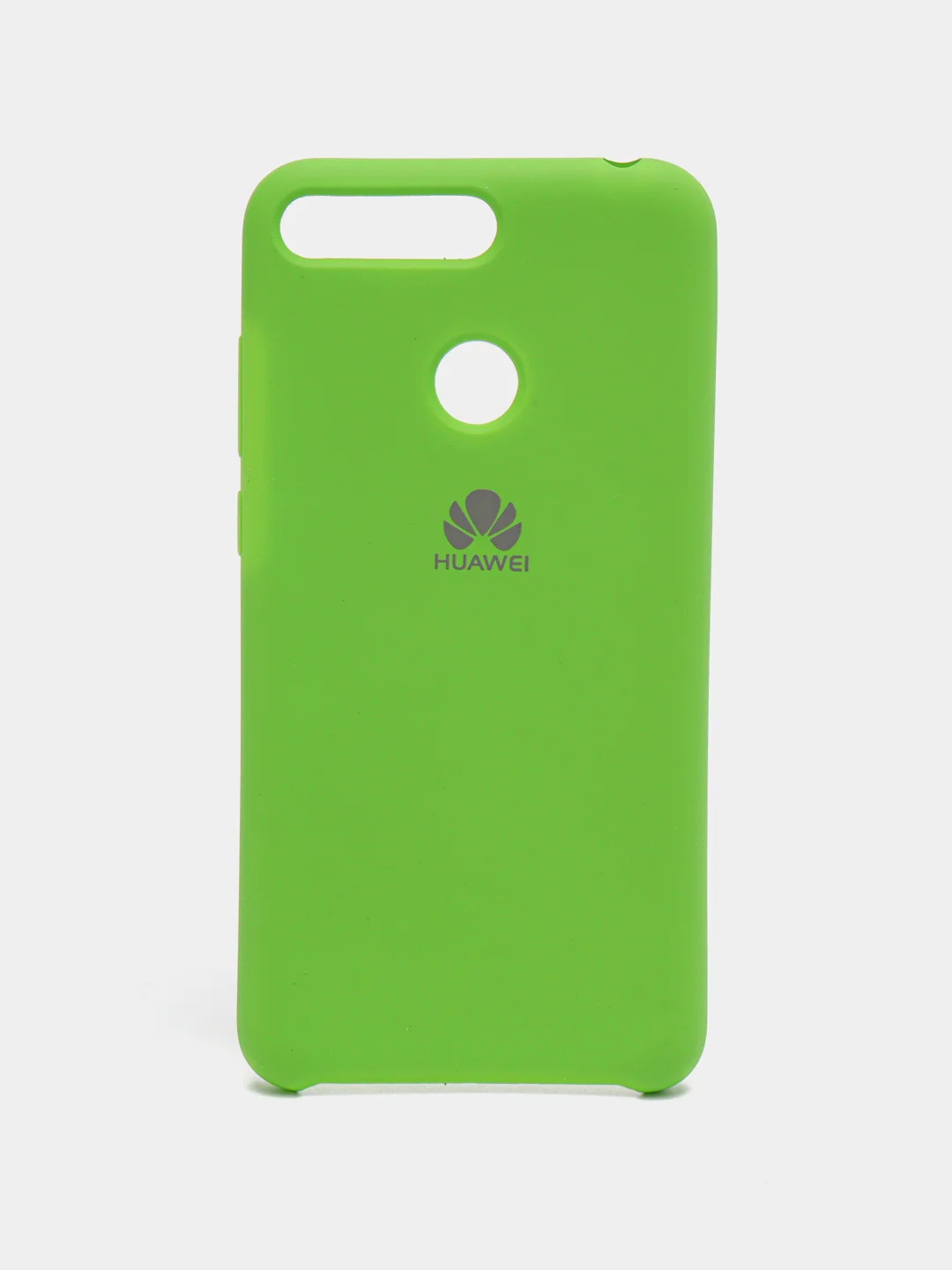 Зеленый чехол Silicone case для Huawei Honor 7A Pro / 7C / Y6 2018 / Y6 Prime (5,7"0)