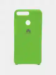 Зеленый чехол Silicone case для Huawei Honor 7A Pro / 7C / Y6 2018 / Y6 Prime (5,7"0)