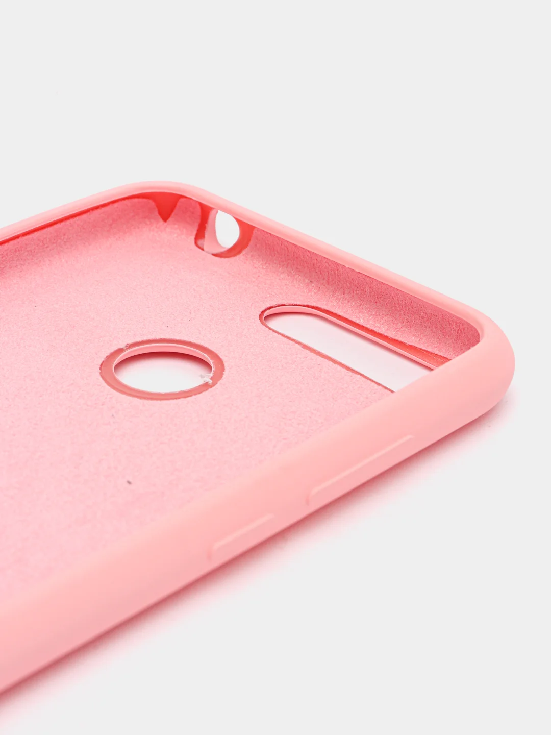 Розовый чехол Silicone case для Huawei Honor 7A Pro / 7C / Y6 2018 / Y6 Prime (5,7"0)