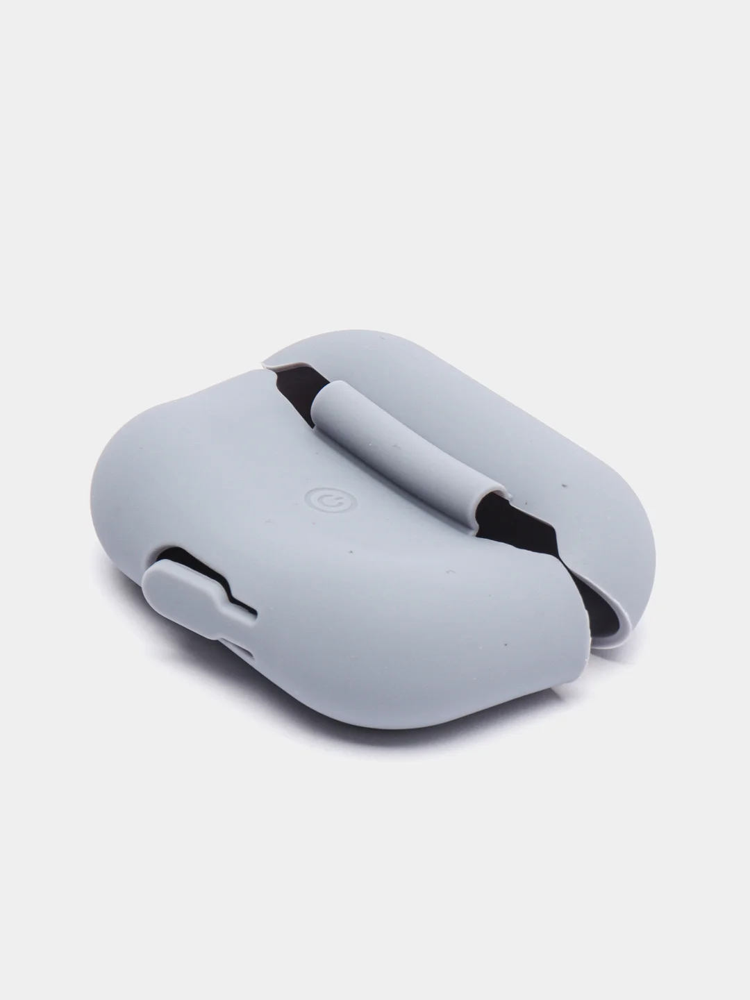 Хром чехол для наушников Apple AirPods Pro, силиконовый
