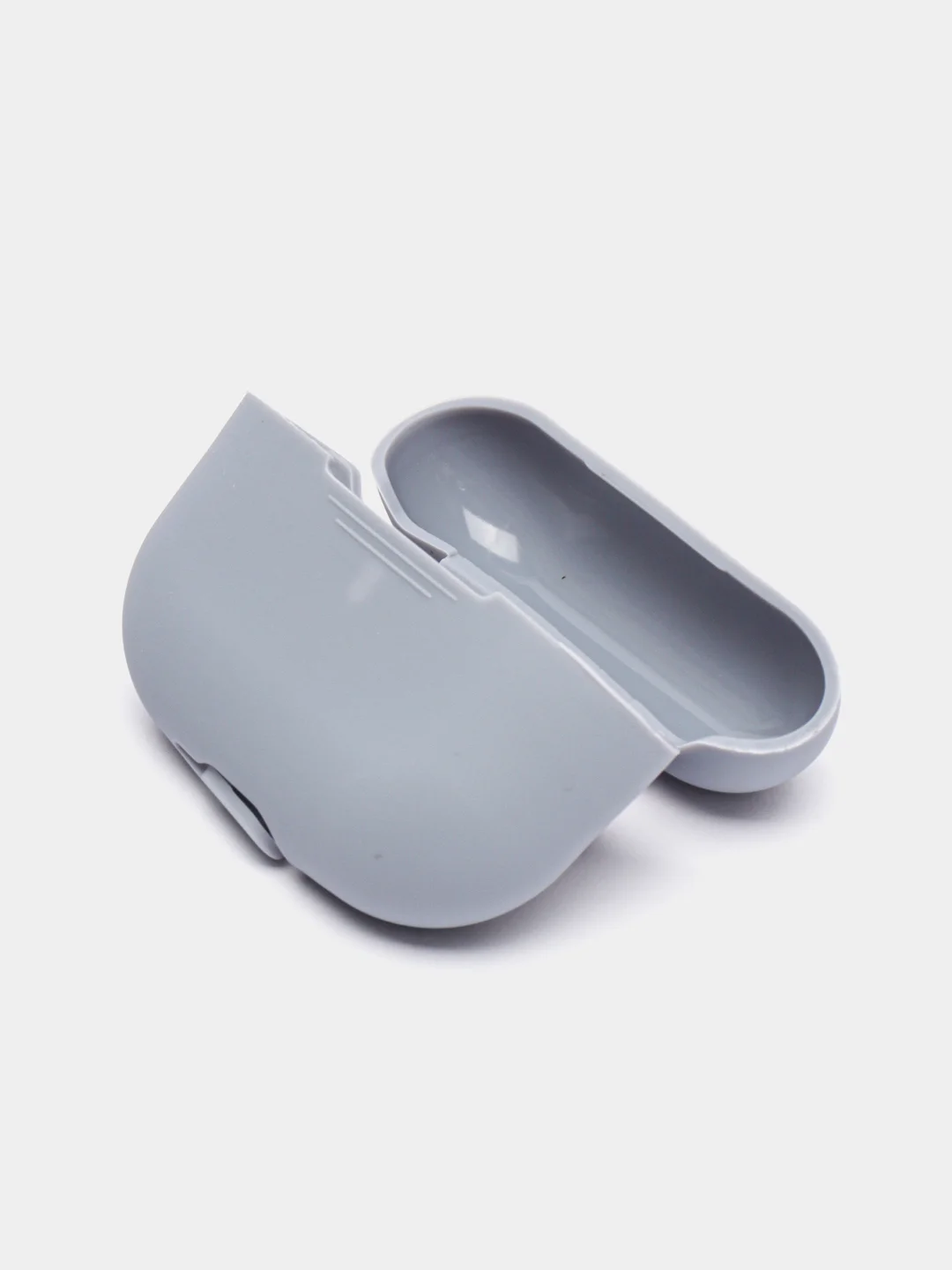 Хром чехол для наушников Apple AirPods Pro, силиконовый