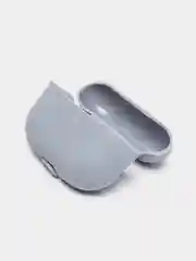Хром чехол для наушников Apple AirPods Pro, силиконовый