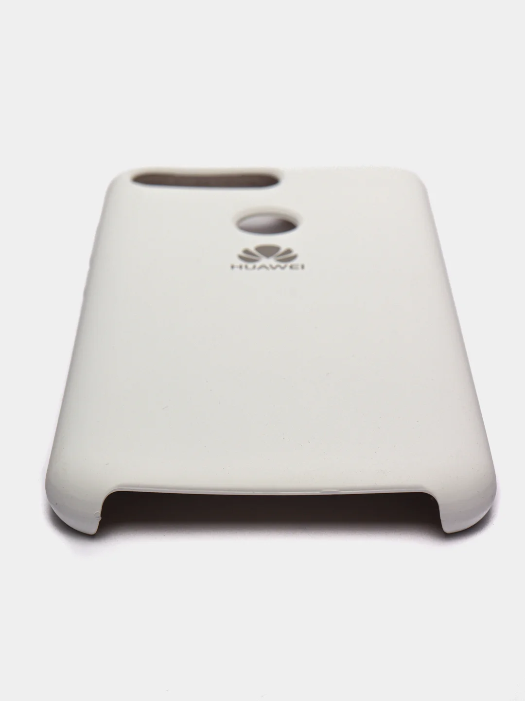 Белый чехол Silicone case для Huawei Honor 7A Pro / 7C / Y6 2018 / Y6 Prime (5,7"0)
