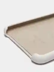 Белый чехол-накладка Silicone Cover для Huawei P Smart 2018