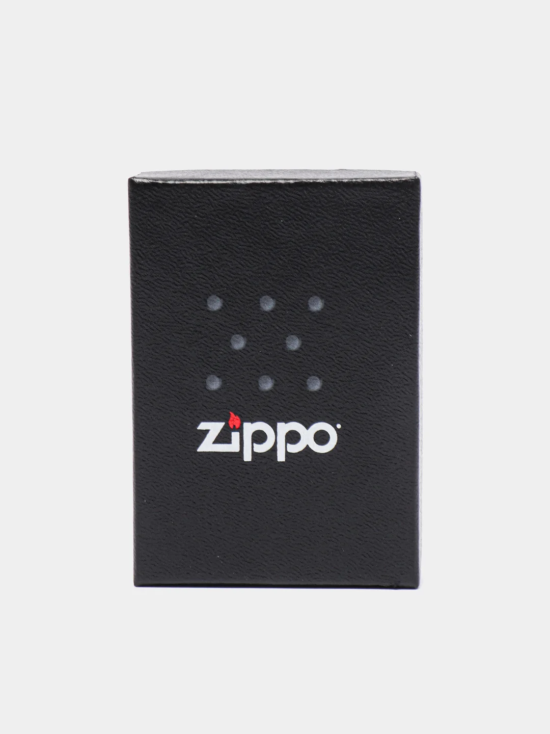 Зажигалка бензиновая Zippo 218 Черный матовый (покрытие Black Matte)