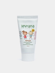 Натуральный детский защитный крем для лица "Череда" Levrana
