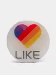Оранжевый попсокет-держатель для смартфона Like