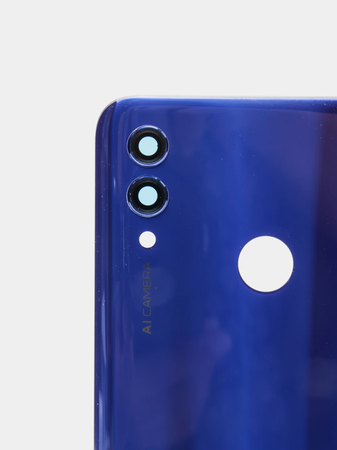 Синий задняя крышка для Huawei Honor 10 Lite, со стеклом камеры
