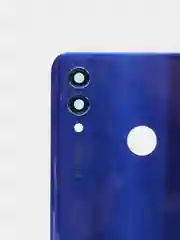 Синий задняя крышка для Huawei Honor 10 Lite, со стеклом камеры