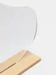 Бежевый зеркало для макияжа