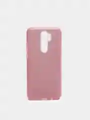 Розовый чехол Xiaomi Redmi Note 8 Pro, Сяоми Редми Нот 8 Про, блестящий сияющий