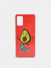 Терракотовый чехол Samsung Galaxy A02S/M02S с рисунком