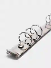 Кольцевой механизм А5 Серебряный, 6 колец с триггером