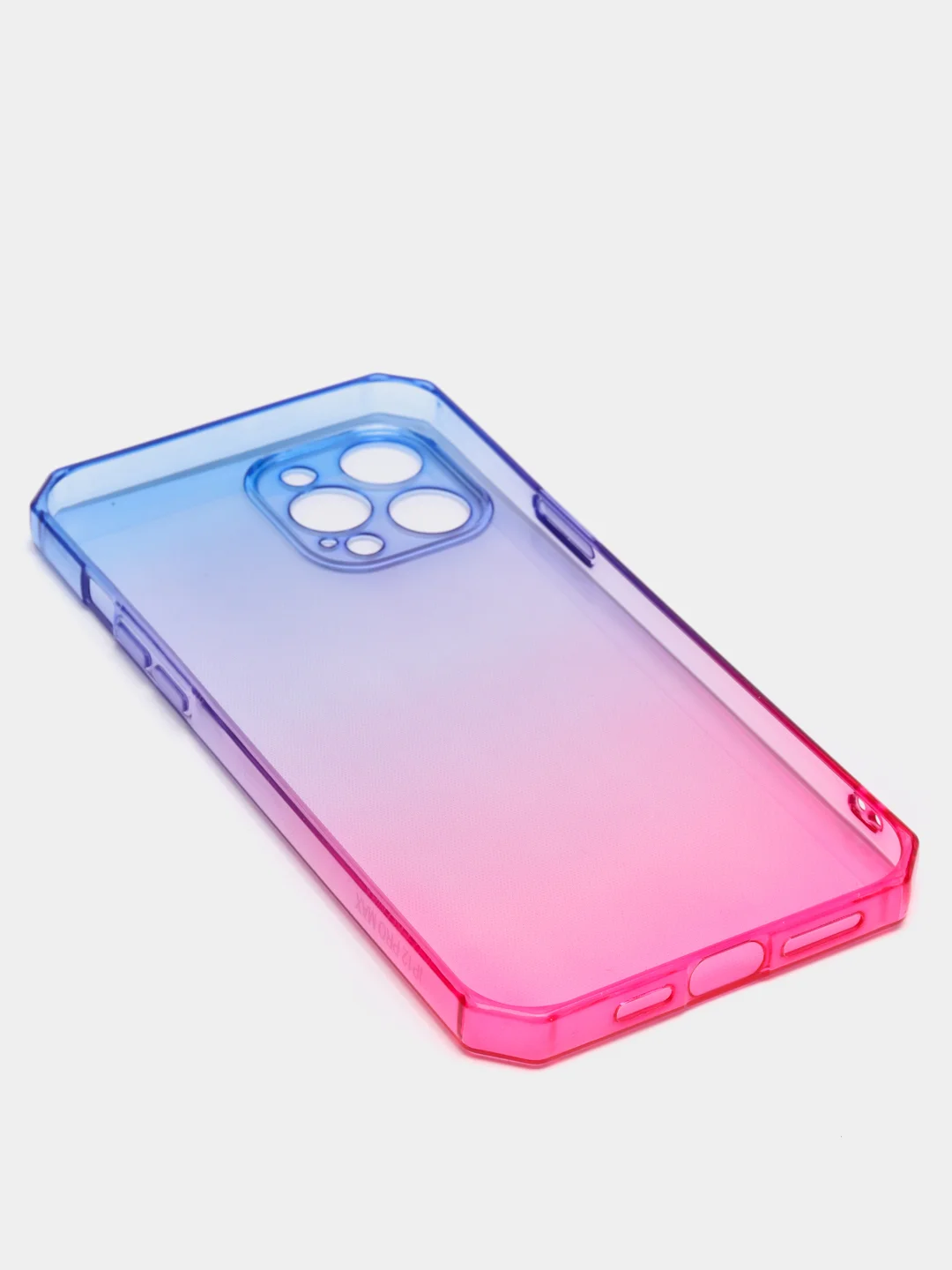 Пурпурный чехол прозрачный iPhone XR 11 12 13 14 15 Pro Max mini 7 8 Plus X/XS айфон про макс