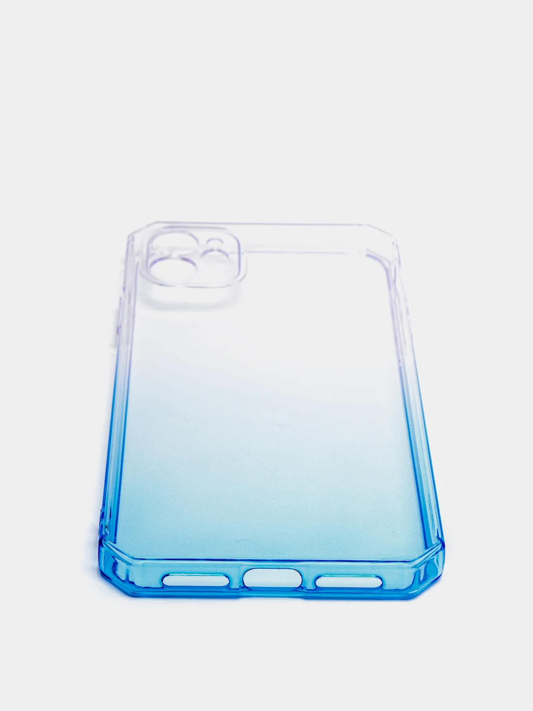 Синий чехол прозрачный iPhone XR 11 12 13 14 15 Pro Max mini 7 8 Plus X/XS айфон про макс