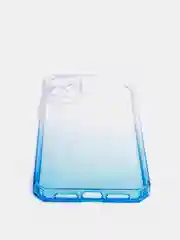 Синий чехол прозрачный iPhone XR 11 12 13 14 15 Pro Max mini 7 8 Plus X/XS айфон про макс