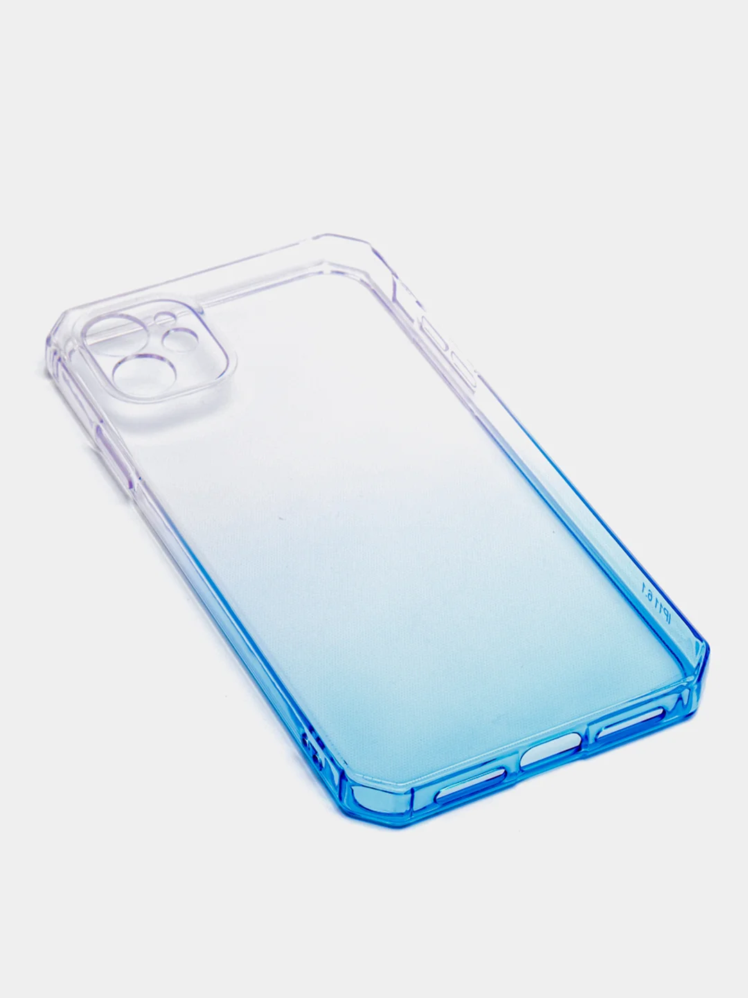 Синий чехол прозрачный iPhone XR 11 12 13 14 15 Pro Max mini 7 8 Plus X/XS айфон про макс