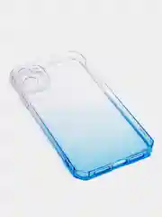 Синий чехол прозрачный iPhone XR 11 12 13 14 15 Pro Max mini 7 8 Plus X/XS айфон про макс
