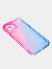 Фуксия чехол прозрачный iPhone XR 11 12 13 14 15 Pro Max mini 7 8 Plus X/XS айфон про макс
