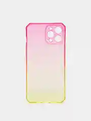 Красный чехол прозрачный iPhone XR 11 12 13 14 15 Pro Max mini 7 8 Plus X/XS айфон про макс