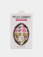 Бордовый наклейка слайдер для ногтей ног Gabeez Пилка для ногтей