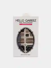 Аметистовый наклейка слайдер для ногтей ног Gabeez Пилка для ногтей