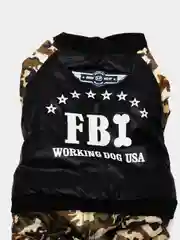 Утепленный камуфляжный комбинезон "FBI"