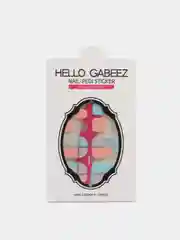 Бронзовый наклейка слайдер для ногтей ног Gabeez Пилка для ногтей