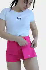 Шорты летние женские, розовые