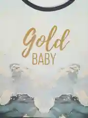 Нагрудник "Gold baby" непромокаемый на липучке