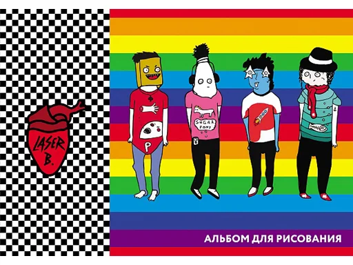 Альбом для рисования "Влад А4"