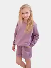 Сиреневый спортивный костюм детский